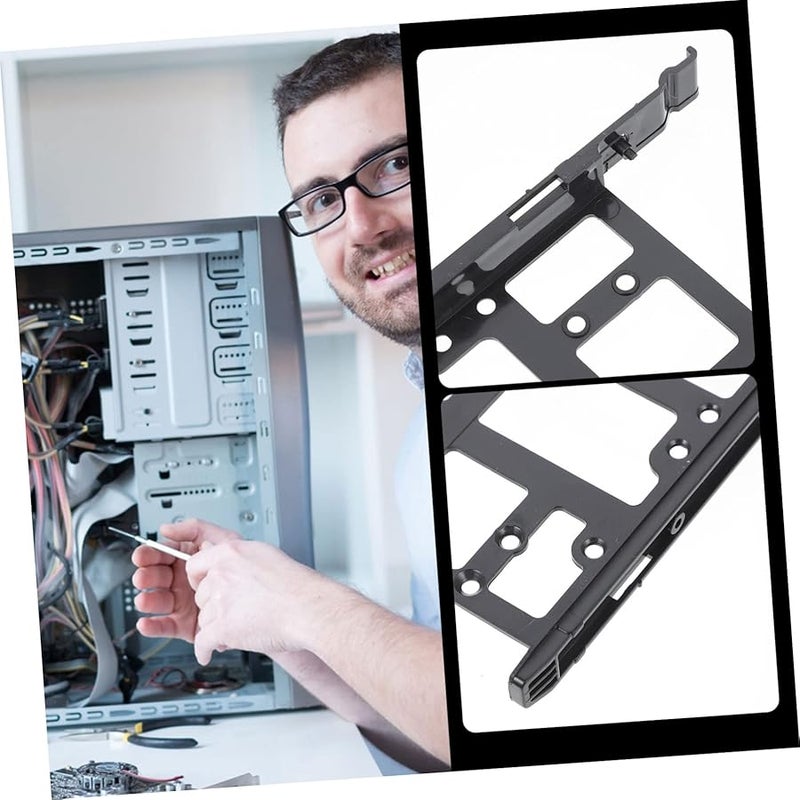 Jojofuny Internal Hard Drive Mount Tray Set for 2.5 and 3.5 Inch SSD HDD Easy Install - Image 5